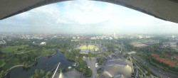 Archiv Foto Webcam München: Panorama Olympiastadion und Olympiapark 07:00