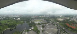 Archiv Foto Webcam München: Panorama Olympiastadion und Olympiapark 08:00