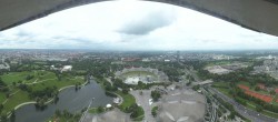 Archiv Foto Webcam München: Panorama Olympiastadion und Olympiapark 10:00