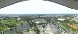 Archiv Foto Webcam München: Panorama Olympiastadion und Olympiapark 12:00