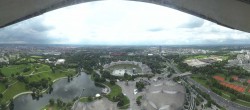 Archiv Foto Webcam München: Panorama Olympiastadion und Olympiapark 14:00