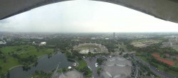 Archiv Foto Webcam München: Panorama Olympiastadion und Olympiapark 16:00
