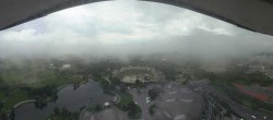 Archiv Foto Webcam München: Panorama Olympiastadion und Olympiapark 08:00