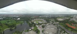 Archiv Foto Webcam München: Panorama Olympiastadion und Olympiapark 07:00