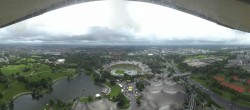 Archiv Foto Webcam München: Panorama Olympiastadion und Olympiapark 13:00