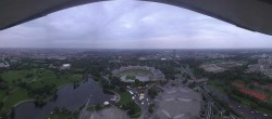 Archiv Foto Webcam München: Panorama Olympiastadion und Olympiapark 05:00