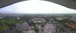 Archiv Foto Webcam München: Panorama Olympiastadion und Olympiapark 06:00