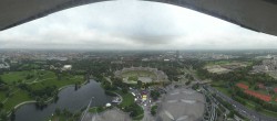 Archiv Foto Webcam München: Panorama Olympiastadion und Olympiapark 07:00