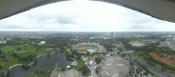 Archiv Foto Webcam München: Panorama Olympiastadion und Olympiapark 09:00