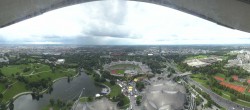 Archiv Foto Webcam München: Panorama Olympiastadion und Olympiapark 13:00