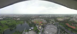Archiv Foto Webcam München: Panorama Olympiastadion und Olympiapark 07:00
