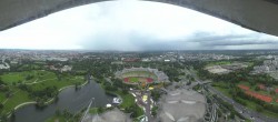 Archiv Foto Webcam München: Panorama Olympiastadion und Olympiapark 11:00