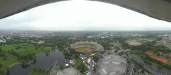Archiv Foto Webcam München: Panorama Olympiastadion und Olympiapark 07:00