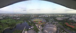 Archiv Foto Webcam München: Panorama Olympiastadion und Olympiapark 05:00