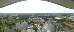 Archiv Foto Webcam München: Panorama Olympiastadion und Olympiapark 13:00