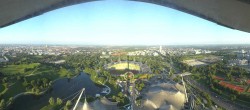 Archiv Foto Webcam München: Panorama Olympiastadion und Olympiapark 06:00