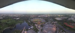 Archiv Foto Webcam München: Panorama Olympiastadion und Olympiapark 05:00