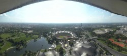Archiv Foto Webcam München: Panorama Olympiastadion und Olympiapark 15:00