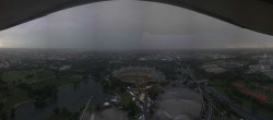 Archiv Foto Webcam München: Panorama Olympiastadion und Olympiapark 06:00