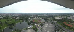 Archiv Foto Webcam München: Panorama Olympiastadion und Olympiapark 15:00