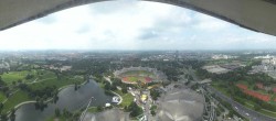 Archiv Foto Webcam München: Panorama Olympiastadion und Olympiapark 11:00
