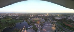 Archiv Foto Webcam München: Panorama Olympiastadion und Olympiapark 05:00