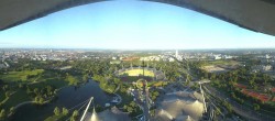 Archiv Foto Webcam München: Panorama Olympiastadion und Olympiapark 06:00