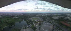 Archiv Foto Webcam München: Panorama Olympiastadion und Olympiapark 05:00