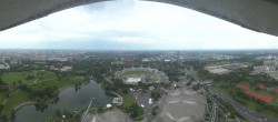Archiv Foto Webcam München: Panorama Olympiastadion und Olympiapark 07:00
