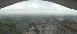 Archiv Foto Webcam München: Panorama Olympiastadion und Olympiapark 05:00