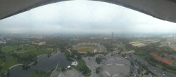 Archiv Foto Webcam München: Panorama Olympiastadion und Olympiapark 08:00