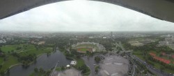 Archiv Foto Webcam München: Panorama Olympiastadion und Olympiapark 11:00