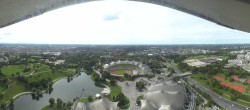 Archiv Foto Webcam München: Panorama Olympiastadion und Olympiapark 13:00