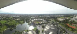 Archiv Foto Webcam München: Panorama Olympiastadion und Olympiapark 15:00