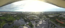 Archiv Foto Webcam München: Panorama Olympiastadion und Olympiapark 17:00