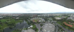Archiv Foto Webcam München: Panorama Olympiastadion und Olympiapark 09:00