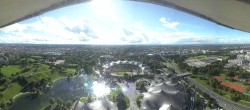 Archiv Foto Webcam München: Panorama Olympiastadion und Olympiapark 15:00