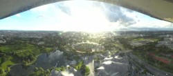 Archiv Foto Webcam München: Panorama Olympiastadion und Olympiapark 17:00