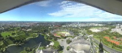 Archiv Foto Webcam München: Panorama Olympiastadion und Olympiapark 16:00