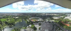 Archiv Foto Webcam München: Panorama Olympiastadion und Olympiapark 11:00
