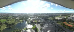 Archiv Foto Webcam München: Panorama Olympiastadion und Olympiapark 15:00
