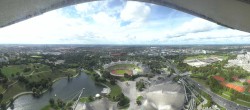Archiv Foto Webcam München: Panorama Olympiastadion und Olympiapark 11:00