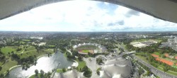 Archiv Foto Webcam München: Panorama Olympiastadion und Olympiapark 13:00