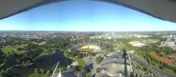 Archiv Foto Webcam München: Panorama Olympiastadion und Olympiapark 09:00