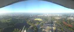 Archiv Foto Webcam München: Panorama Olympiastadion und Olympiapark 07:00