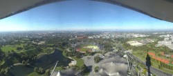 Archiv Foto Webcam München: Panorama Olympiastadion und Olympiapark 09:00
