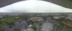 Archiv Foto Webcam München: Panorama Olympiastadion und Olympiapark 07:00