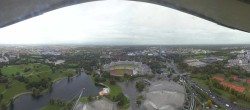 Archiv Foto Webcam München: Panorama Olympiastadion und Olympiapark 07:00