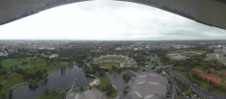 Archiv Foto Webcam München: Panorama Olympiastadion und Olympiapark 09:00