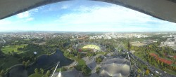 Archiv Foto Webcam München: Panorama Olympiastadion und Olympiapark 03:00